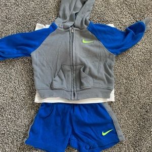 3 piece boys NIKE outfit.